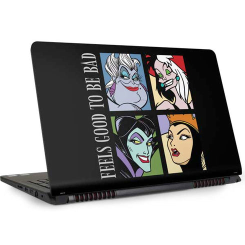 Disney Villains Characters Feels Good To Be Bad Dell Inspiron Skin